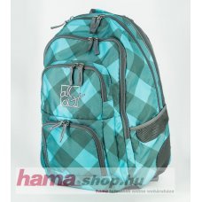Hama iskolatáska- és szabadidő hátizsák, BLUE DREAM CHECK
